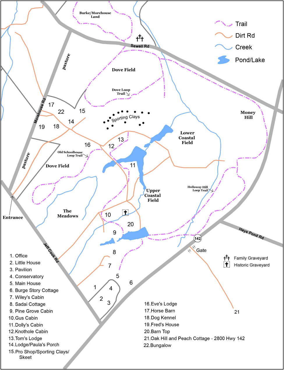 Burge Property Map